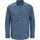 Vêtements Homme Chemises manches longues Jack & Jones Chemise coton slim Bleu