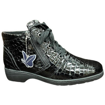 Chaussures Femme Bottines Caprice 25152 black croco