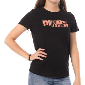 Vêtements Femme T-shirts & Polos Puma 849164-01 Noir