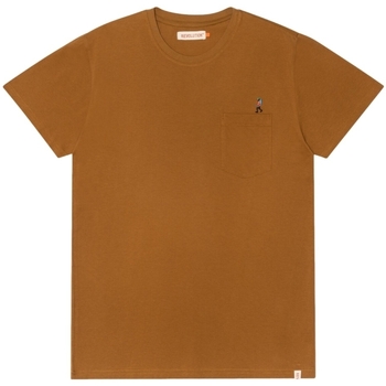 Vêtements Homme T-shirts & Polos Revolution Regular T-Shirt 1330 HIK - Light Brown Marron