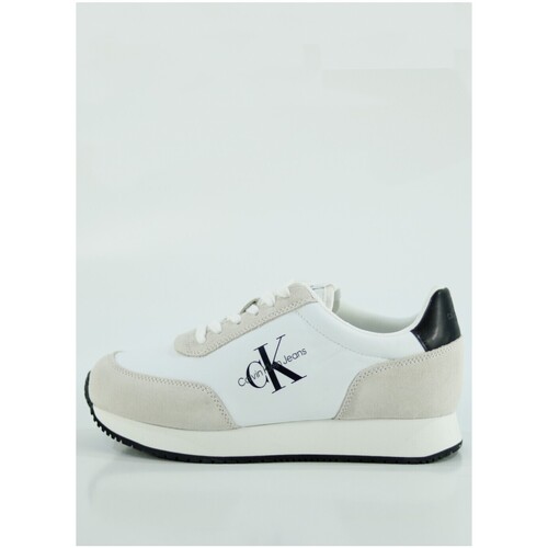 Chaussures Homme Baskets Sleeve Calvin Klein Jeans Zapatillas  en color blanco para Blanc