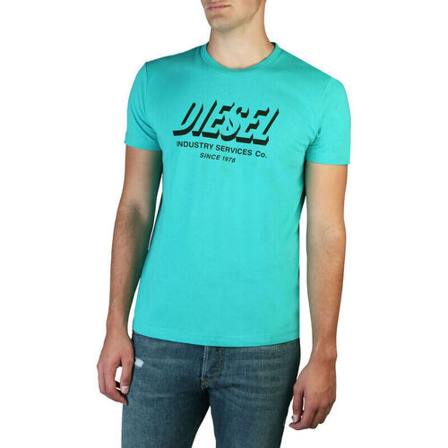 Vêtements Homme T-shirts manches courtes Diesel - t-diegos-a5_a01849_0gram Bleu