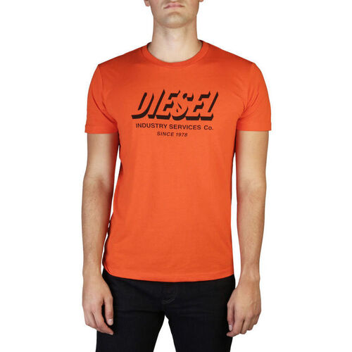 Vêtements Homme T-shirts manches courtes Diesel - t-diegos-a5_a01849_0gram Orange