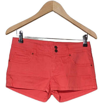 Vêtements Femme Denim Shorts / Bermudas Pimkie short  36 - T1 - S Rouge Rouge
