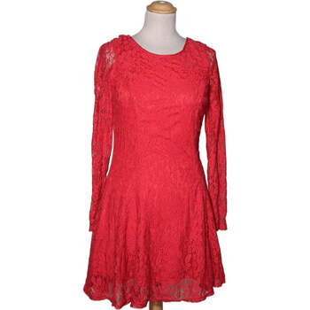 robe courte h&m  robe courte  40 - t3 - l rouge 