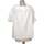 Vêtements Femme Logo Tape Hoodie Dress H&M top manches courtes  34 - T0 - XS Blanc Blanc