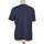 Vêtements Femme T-shirts striped-edge & Polos Cerruti 1881 top manches courtes  40 - T3 - L Bleu Bleu