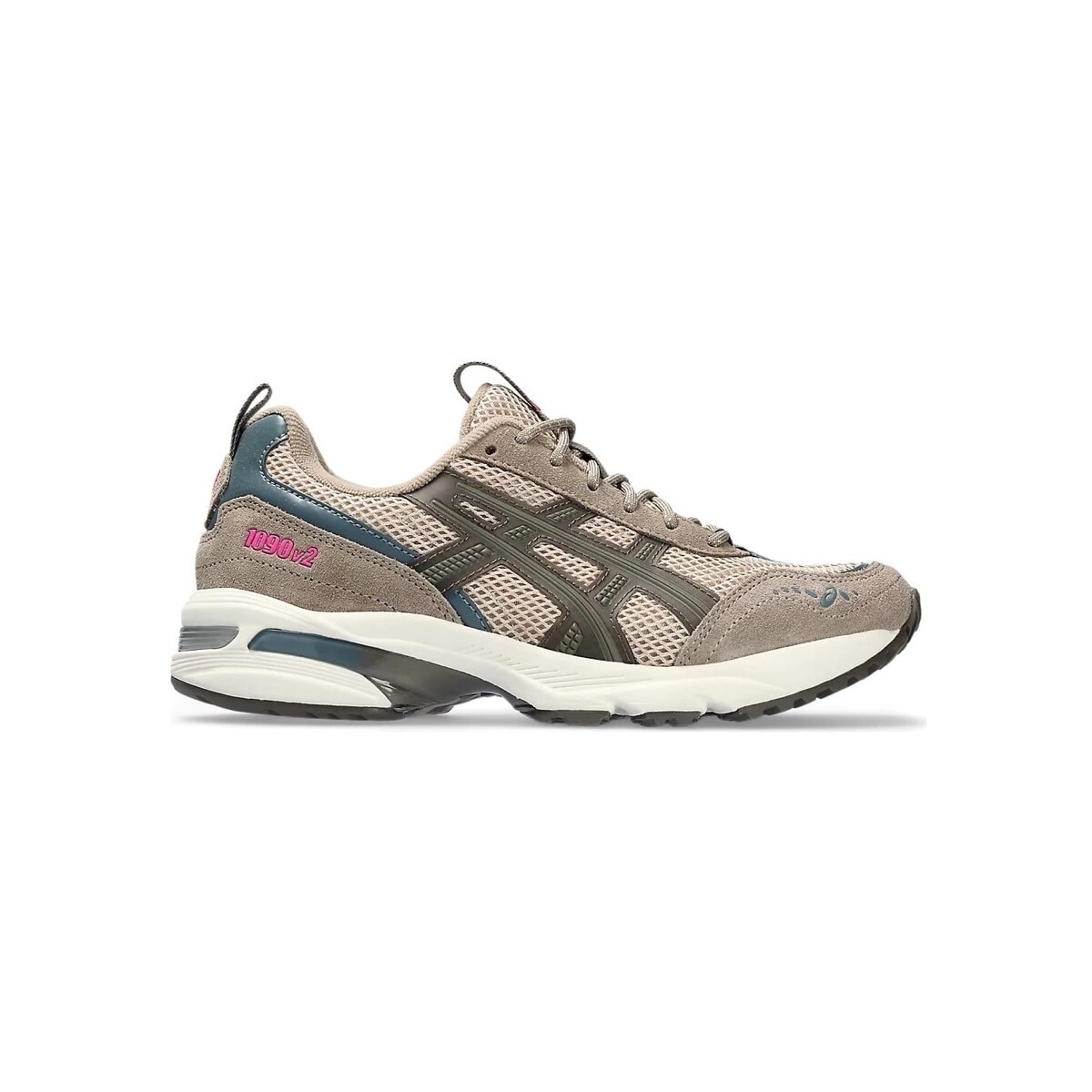 Chaussures Femme Baskets mode Asics Gel-1090v2 - Simply Taupe/Dark Taupe Gris