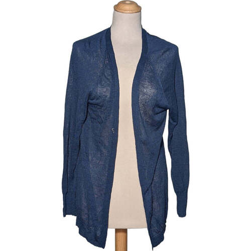 Vêtements Femme Gilets / Cardigans Nice Things gilet femme  36 - T1 - S Bleu Bleu