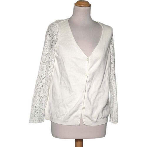 Vêtements Femme Objets de décoration Sézane gilet femme  38 - T2 - M Blanc Blanc