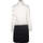 Vêtements Femme Robes courtes Miss Captain robe courte  38 - T2 - M Blanc Blanc