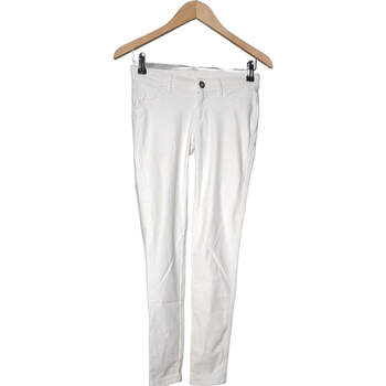 Vêtements Femme Pantalons Pimkie Pantalon Droit Femme  36 - T1 - S Blanc