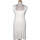 Vêtements Femme Robes courtes La Fée Maraboutée 36 - T1 - S Blanc
