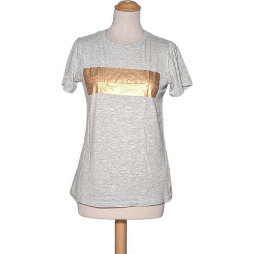 Vêtements Femme T-shirts Sweat-shirt & Polos Pimkie top manches courtes  38 - T2 - M Gris Gris
