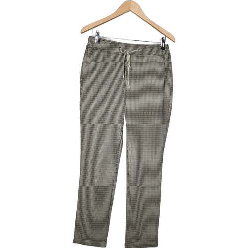 Vêtements metallic Pantalons Promod 38 - T2 - M Marron