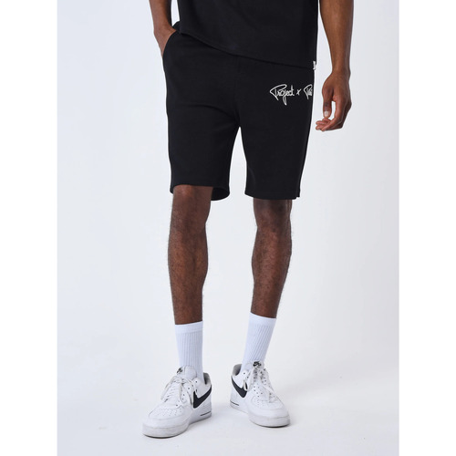 Vêtements Homme Shorts / Bermudas Cotton Piquet Bandana Shirt Short T234021 Blanc