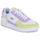 Chaussures Fille Lacoste light Aesthet Textile Suede T-CLIP Multicolore
