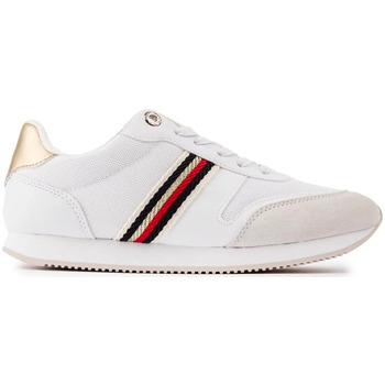 Chaussures Femme Fitness / Training Tommy Hilfiger Essential Runner Baskets Style Course Blanc