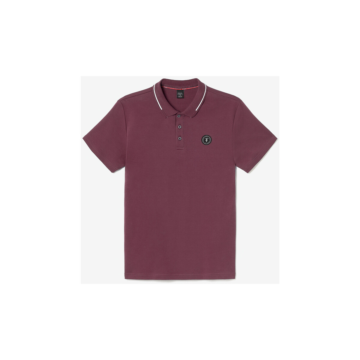 Vêtements Homme T-shirts & Polos Le Temps des Cerises Polo phone-accessories aron lie de vin Rouge