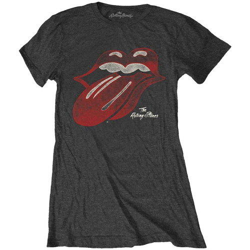Vêtements Femme T-shirts manches longues The Rolling Stones  Gris