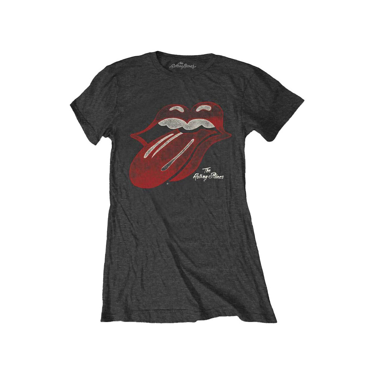 Vêtements Femme T-shirts manches longues The Rolling Stones RO580 Gris