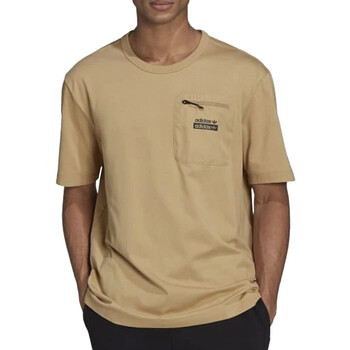 Vêtements Homme T-shirts powerphases courtes adidas Originals H11506 Marron
