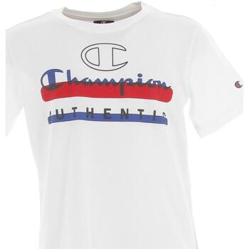 Vêtements Garçon T-shirts manches courtes Champion Crewneck t-shirt Blanc