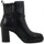 Chaussures Femme Boots Tamaris Femme Chaussures, Bottine, Cuir Souple-25001 Noir