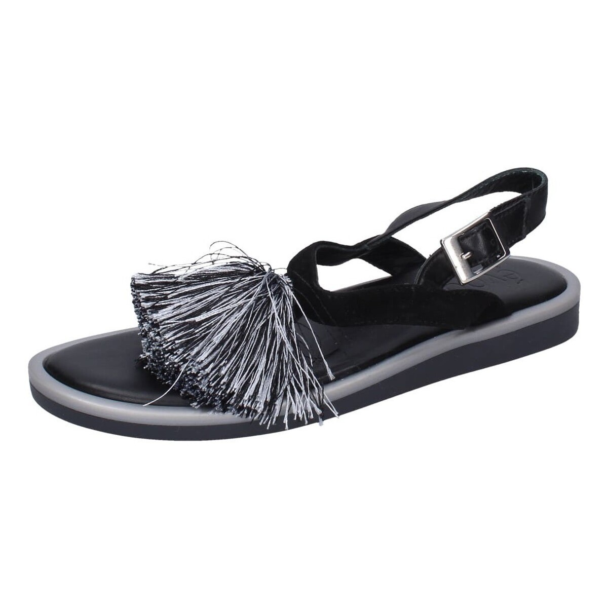 Chaussures Femme Sandales et Nu-pieds Evoque BC572 Noir