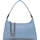 Sacs Femme Sacs porté épaule LANCASTER Sac porte epaule en cuir  Ref 60709 Bleu Bleu