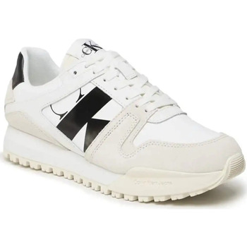 Chaussures Homme Baskets basses Calvin Klein Jeans Toothy Run Lth Blanc