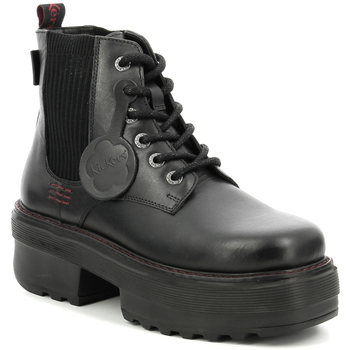 Chaussures Femme VANS Boots Kickers Kick Helena Noir