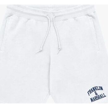Vêtements Homme Shorts / Bermudas Tonal Shiny Logo Sweatshirt Teens JM4007-2000P01 ARCH LETTER-011 OFF WHITE Blanc