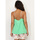 Vêtements Femme Tops / Blouses La Modeuse 67334_P156373 Vert
