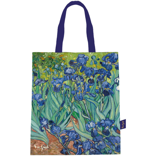 Sacs Via Roma 15 Sac pour les courses Van Gogh - Les Iris Bleu