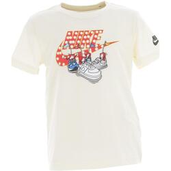 Vêtements Garçon T-shirts manches courtes Nike Boxy bumper cars ss tee Beige