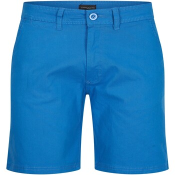 Vêtements Homme emporio Shorts / Bermudas Cappuccino Italia Chino Short Blue Bleu