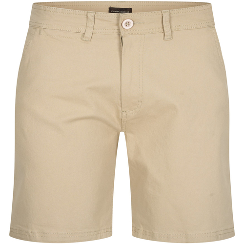 Vêtements Homme emporio Shorts / Bermudas Cappuccino Italia Chino Short Sand Beige