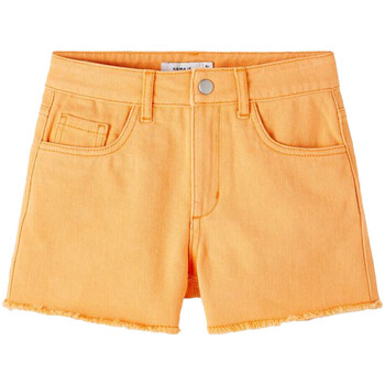 Vêtements Fille Warhol Shorts / Bermudas Name it 13213282 Orange