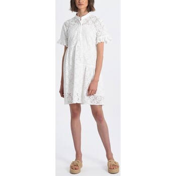 Vêtements Femme Robes Molly Bracken - Robe en dentelle - blanche Blanc