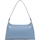 Sacs Femme Sacs porté épaule LANCASTER Sac porte epaule en cuir  Ref 60710 Bleu Bleu