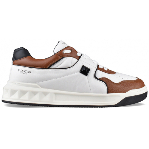Chaussures Homme Baskets mode Valentino valentino open sneakers in calfskin Blanc