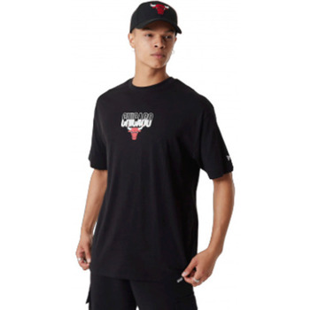 Vêtiquette Homme Débardeurs / T-shirts sans manche New-Era Tee shirt Homme Chicago Bulls 60416344 - XS Noir
