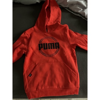 Vêtements Garçon Sweats Puma Sweat-shirt Rouge