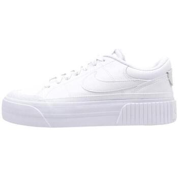 Chaussures Femme Baskets basses hoodie Nike WMNS COURT LEGACY LIFT Blanc