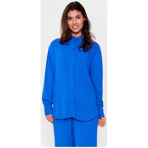 Vêtements Femme Chemises / Chemisiers Nümph Soutenons la formation des Bleu
