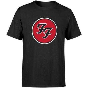 Vêtements T-shirts manches longues Foo Fighters RO677 Noir