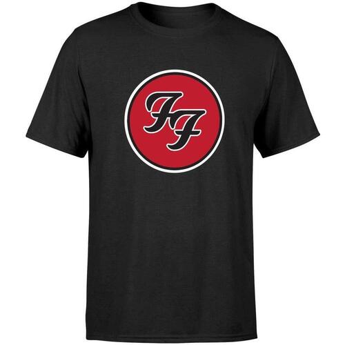 Vêtements T-shirts manches longues Foo Fighters RO677 Noir