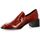 Chaussures Femme Mocassins Fremilu Mocassins cuir vernis  bdeaux Bordeaux
