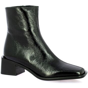 Chaussures Femme Boots Fremilu Boots cuir vernis Noir